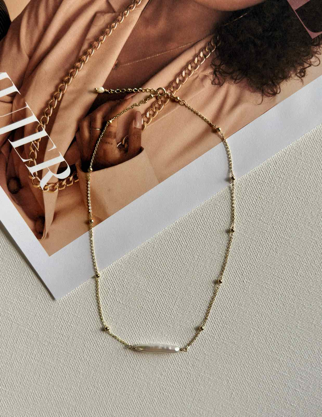 Golden Horizon Necklace