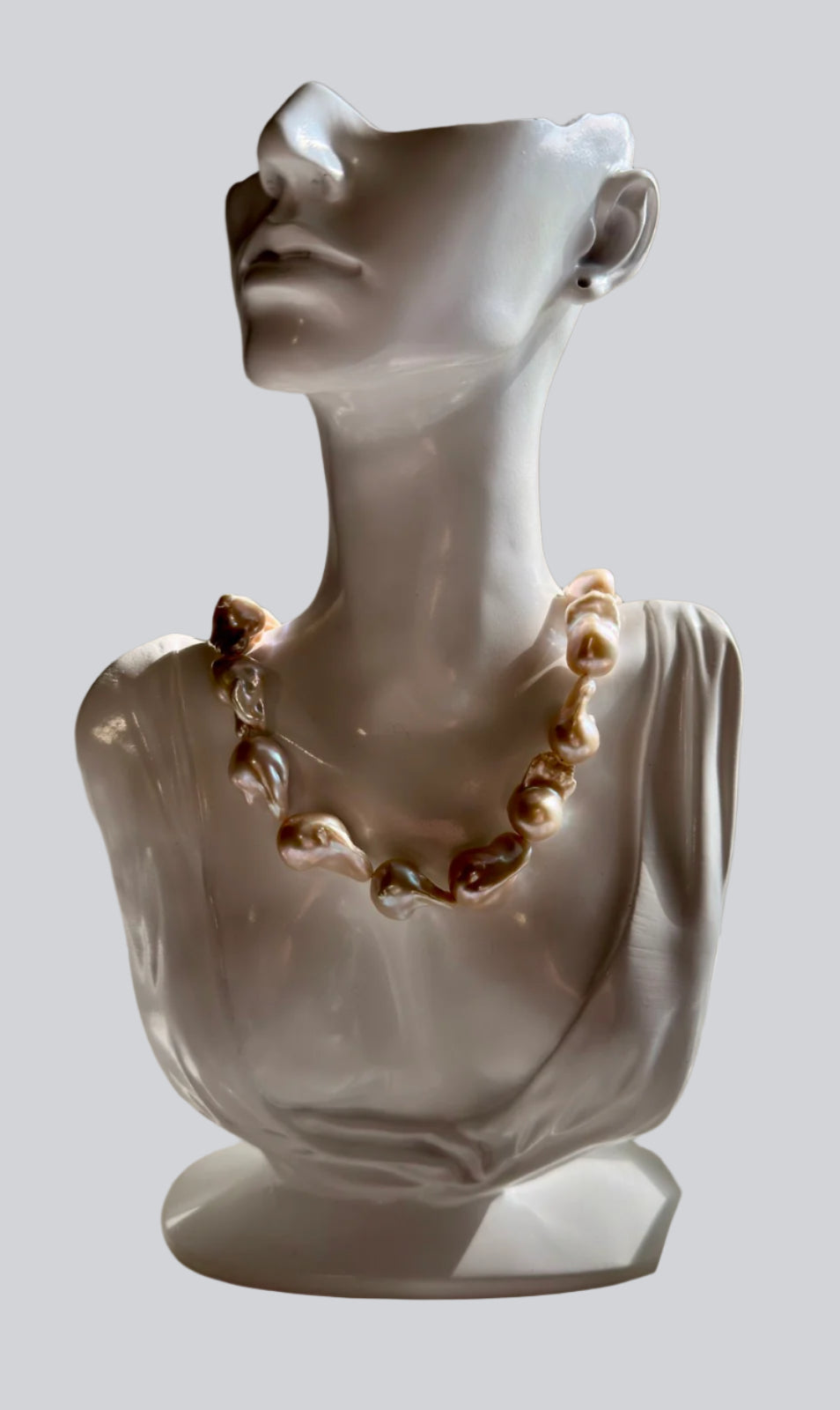 Baroque Drama Pearl Necklace