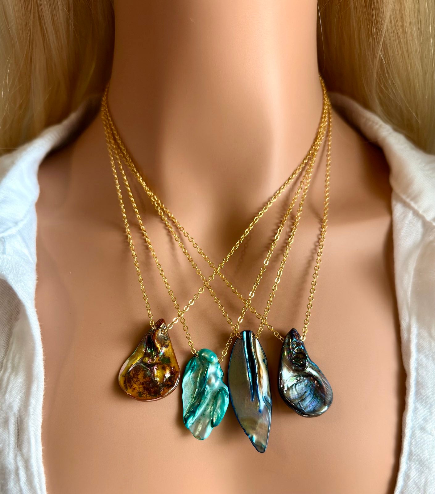 Ocean Flame Necklace