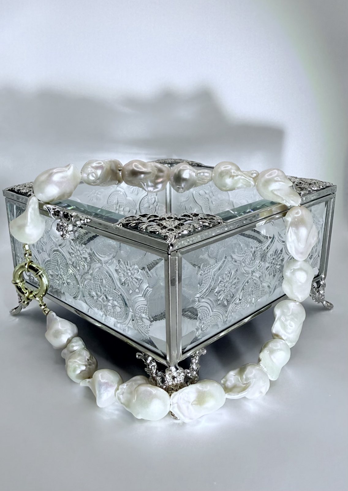 Baroque Drama Pearl Necklace