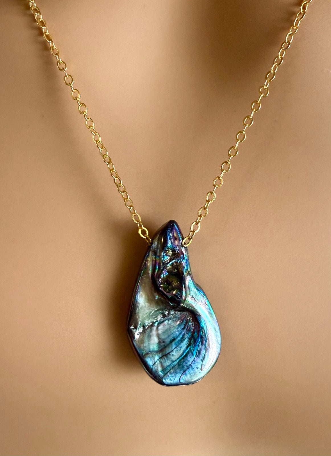 Ocean Flame Necklace