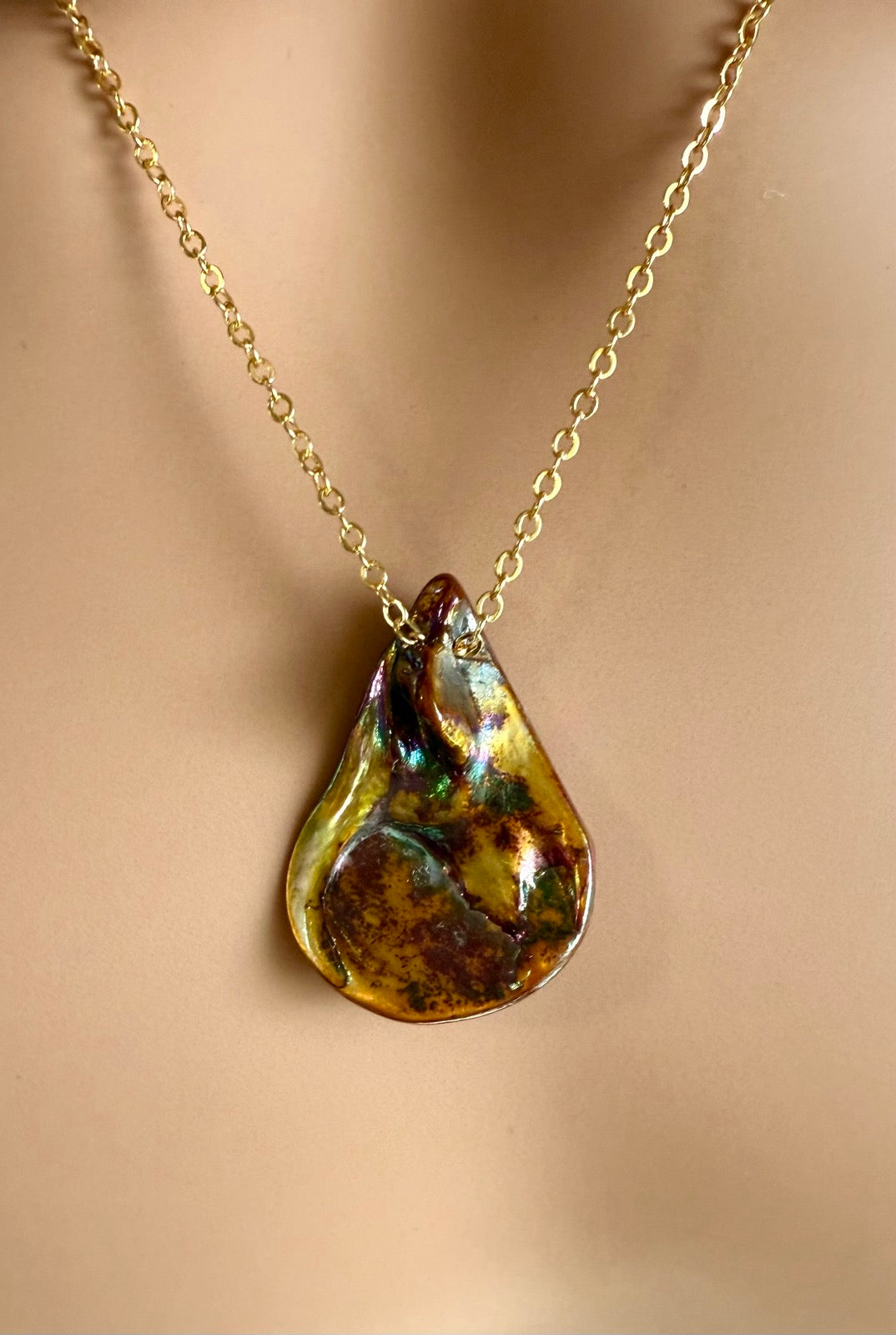 Ocean Flame Necklace