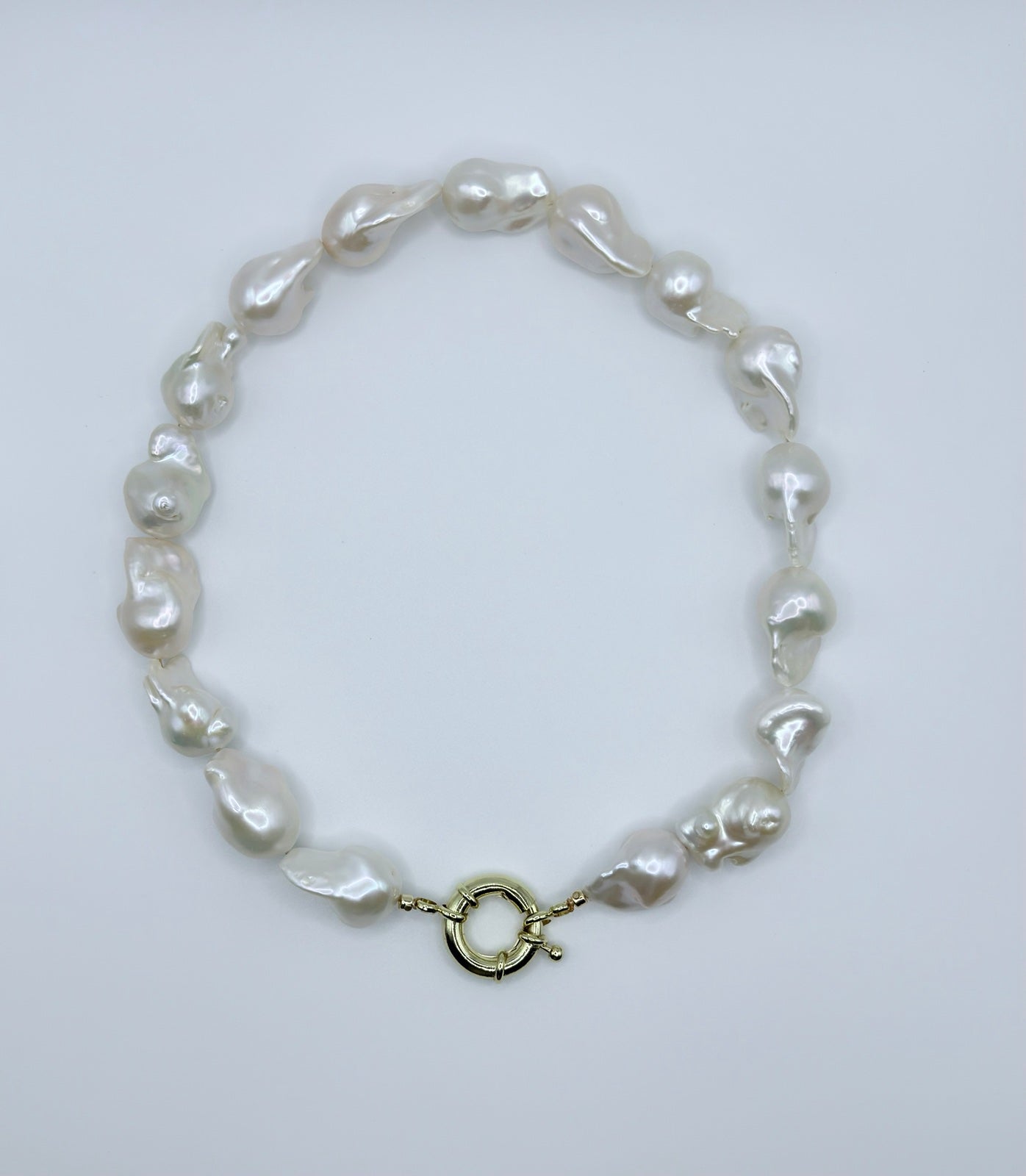 Baroque Drama Pearl Necklace