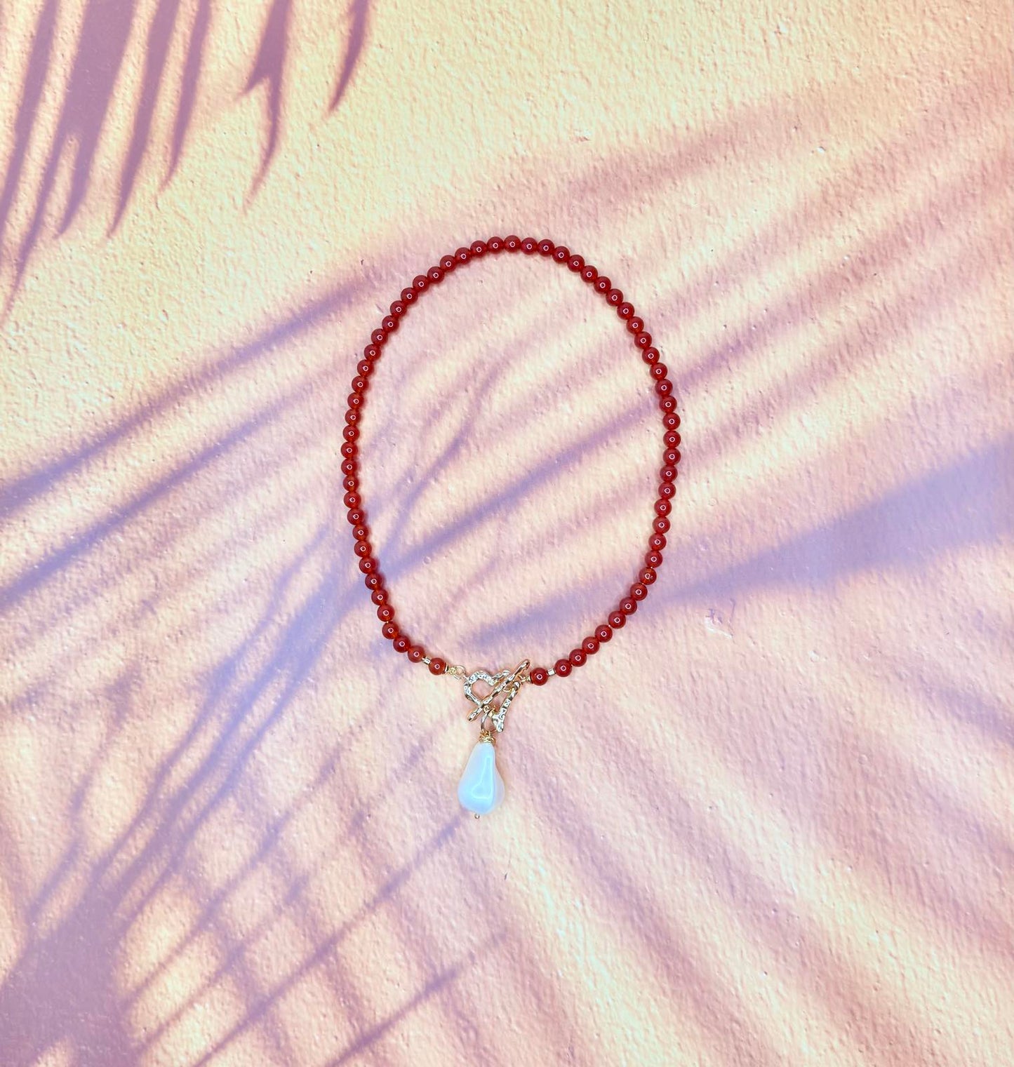 Crimson Glow Necklace