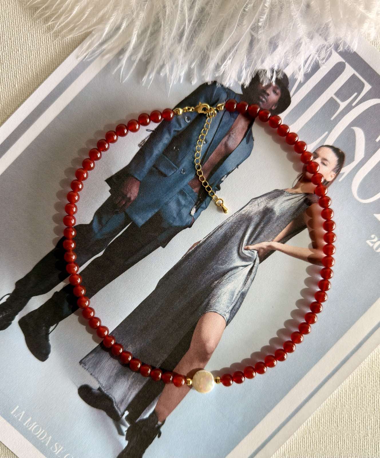Burning Kiss Necklace