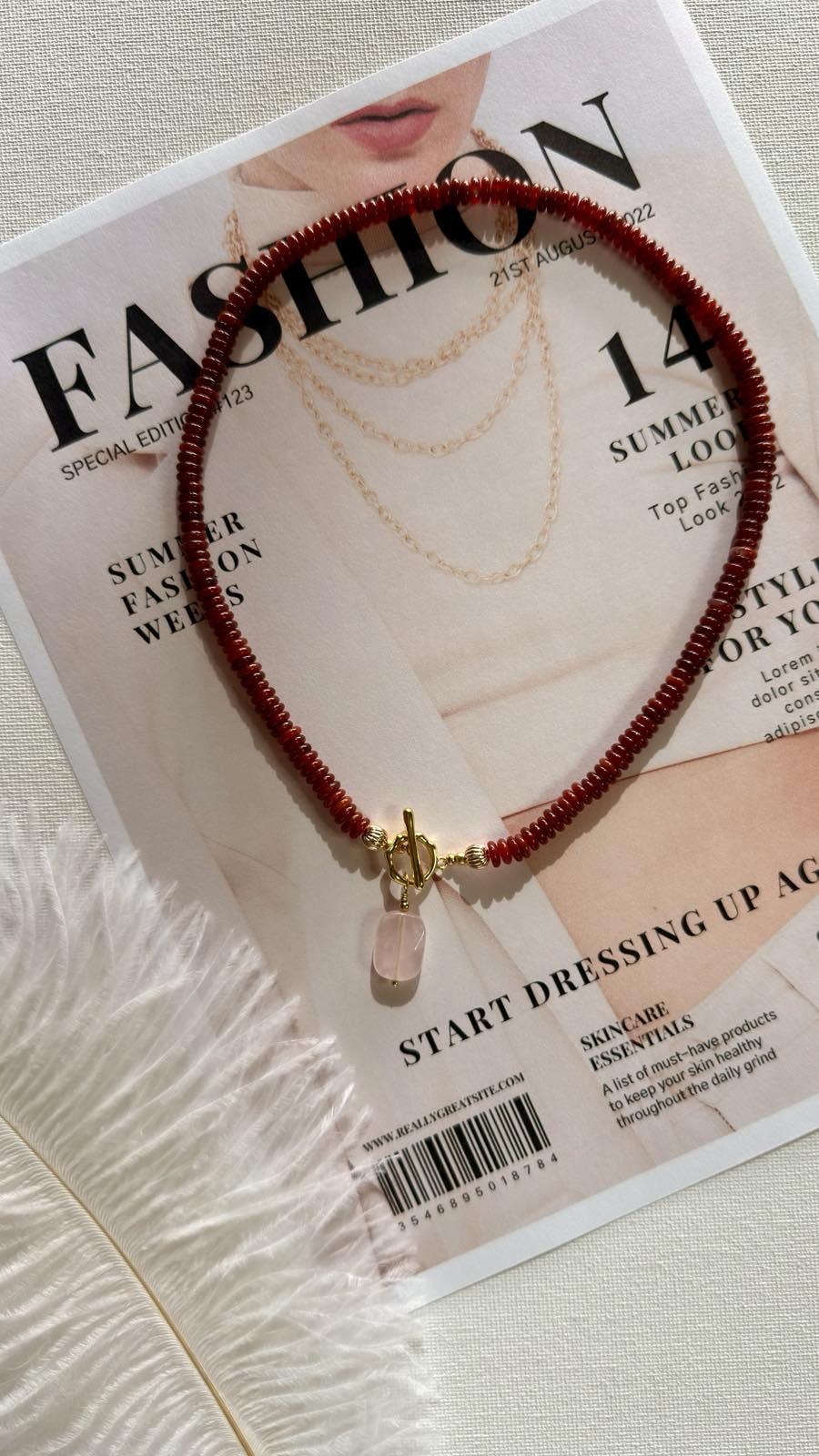 Rose Ember Choker