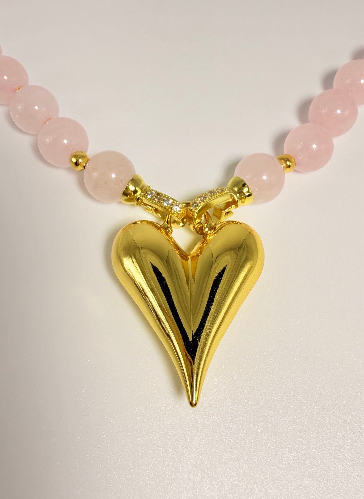 Rose Glow Heart