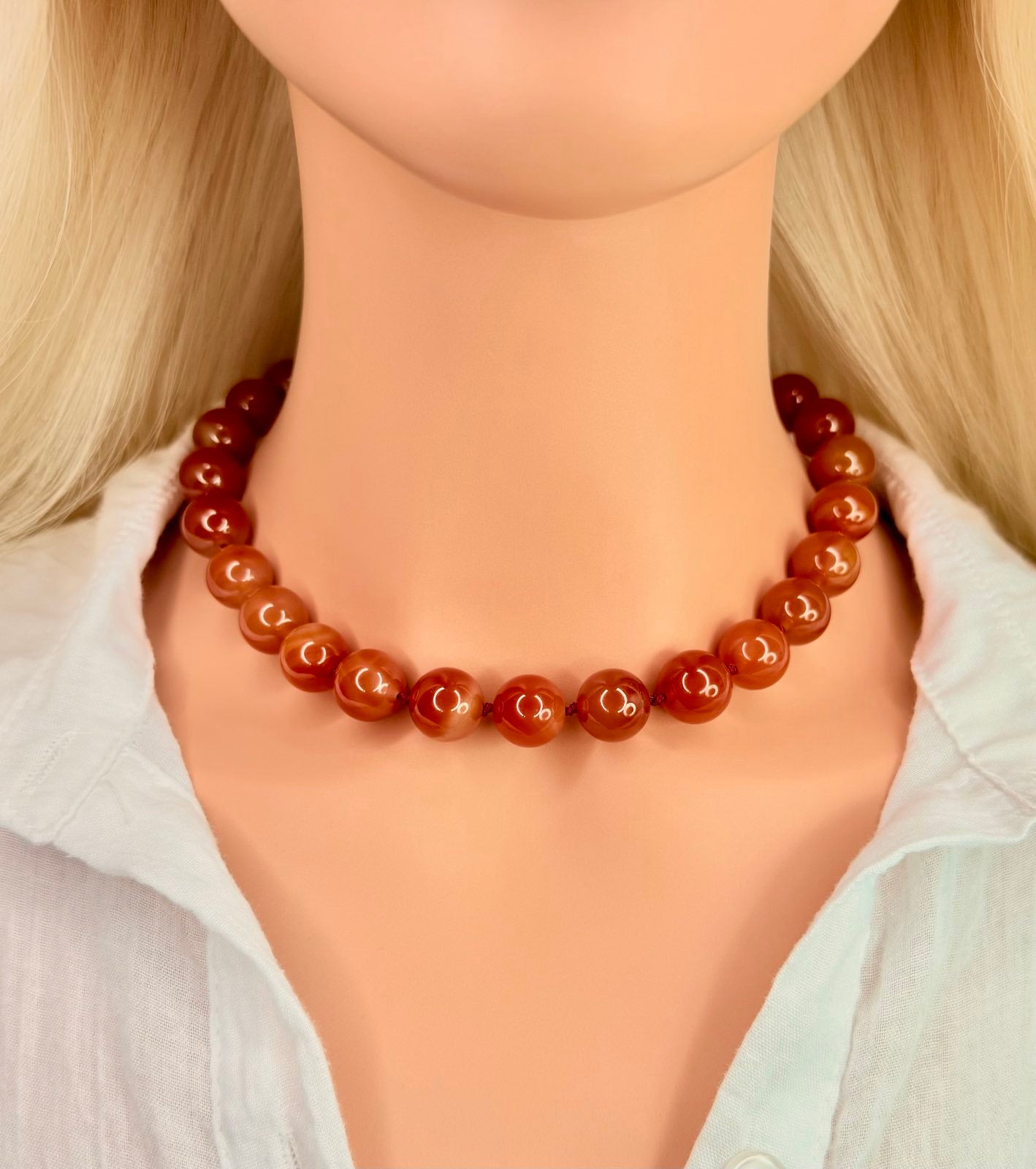 Scarlet Aura Necklace