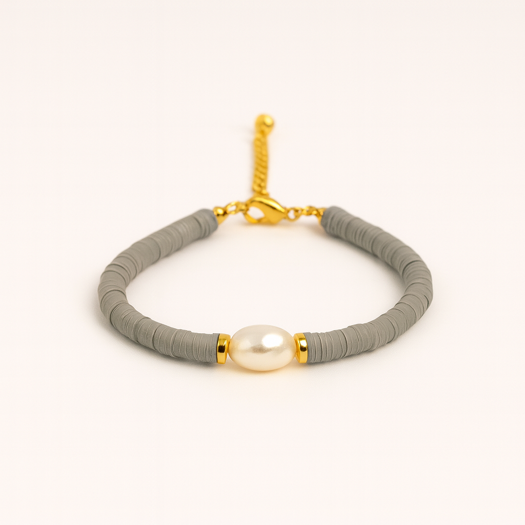 Golden Pearl Glimmer Bracelet