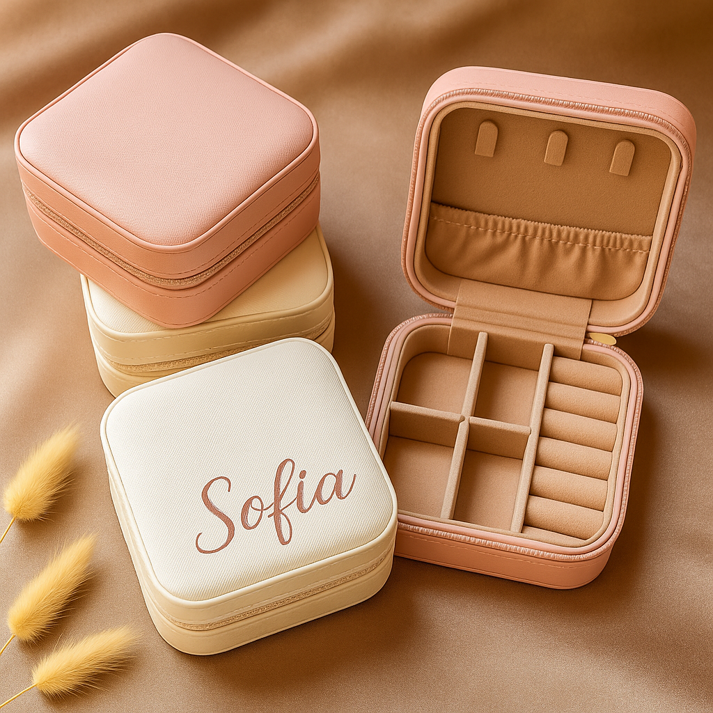 Compact Travel Jewelry Box