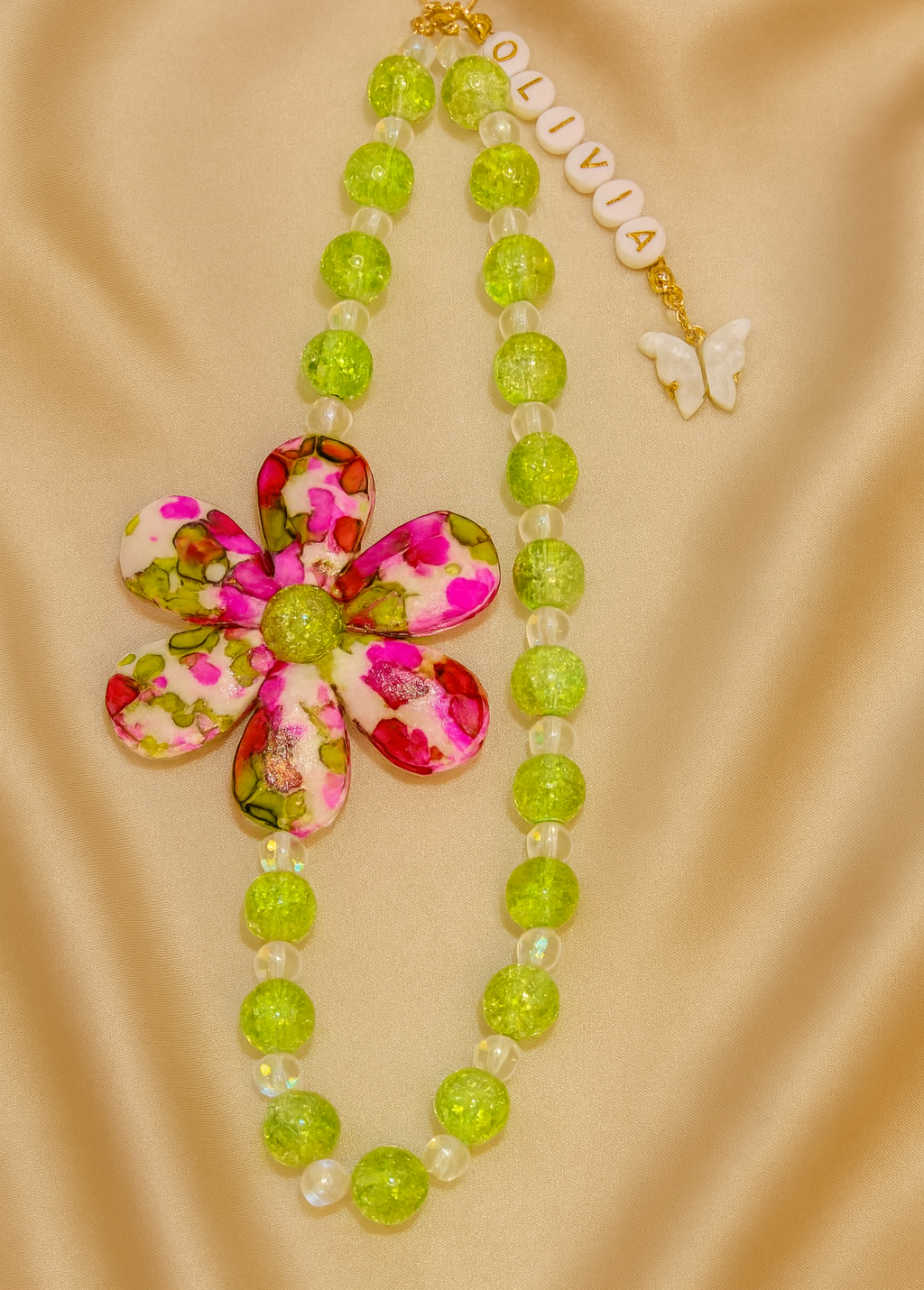 Petal Promise Flower Keychain