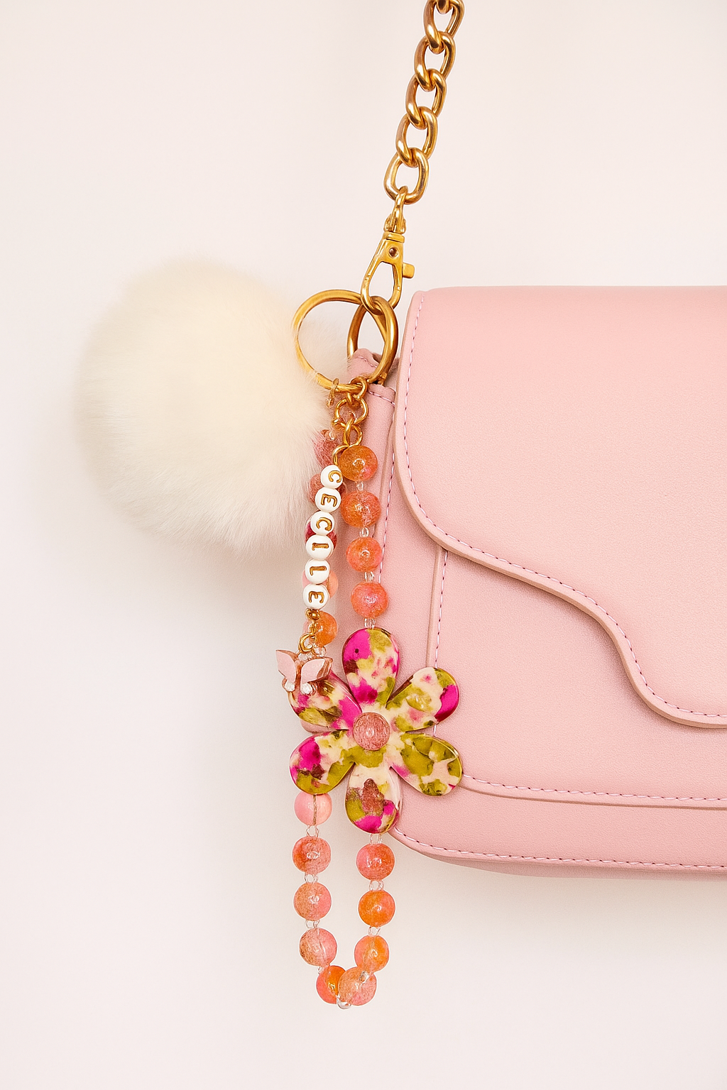 Petal Promise Flower Keychain