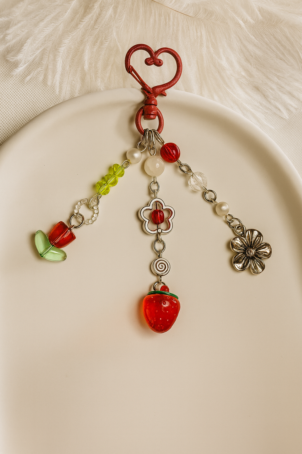Sweet Meadow Charm Keychain