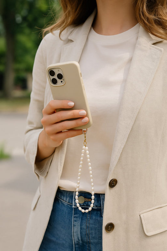 LustreLink Pearl Phone Strap