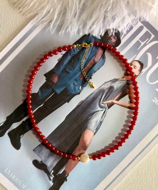 Burning Kiss Necklace
