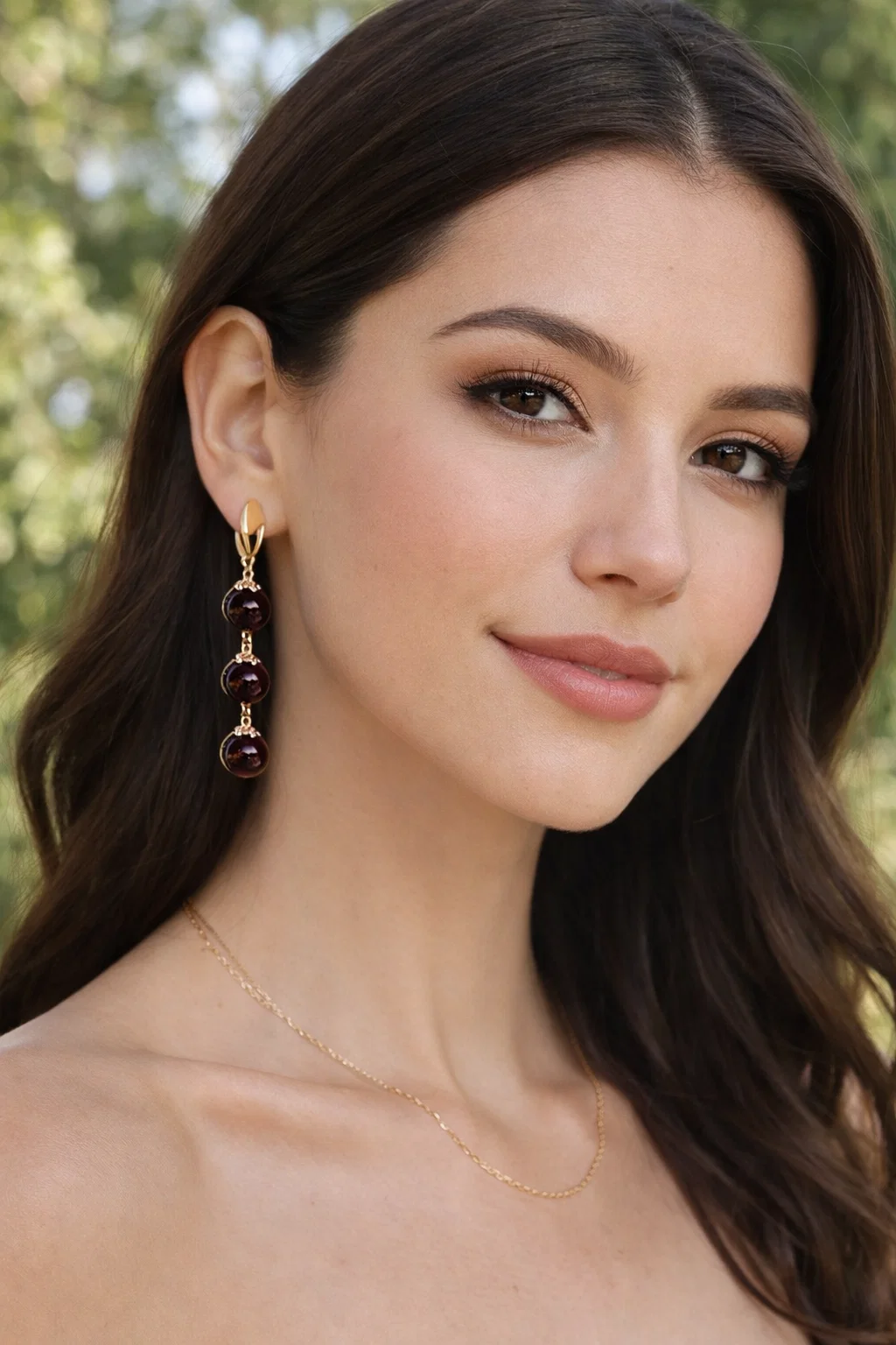 Midnight Merlot Earrings