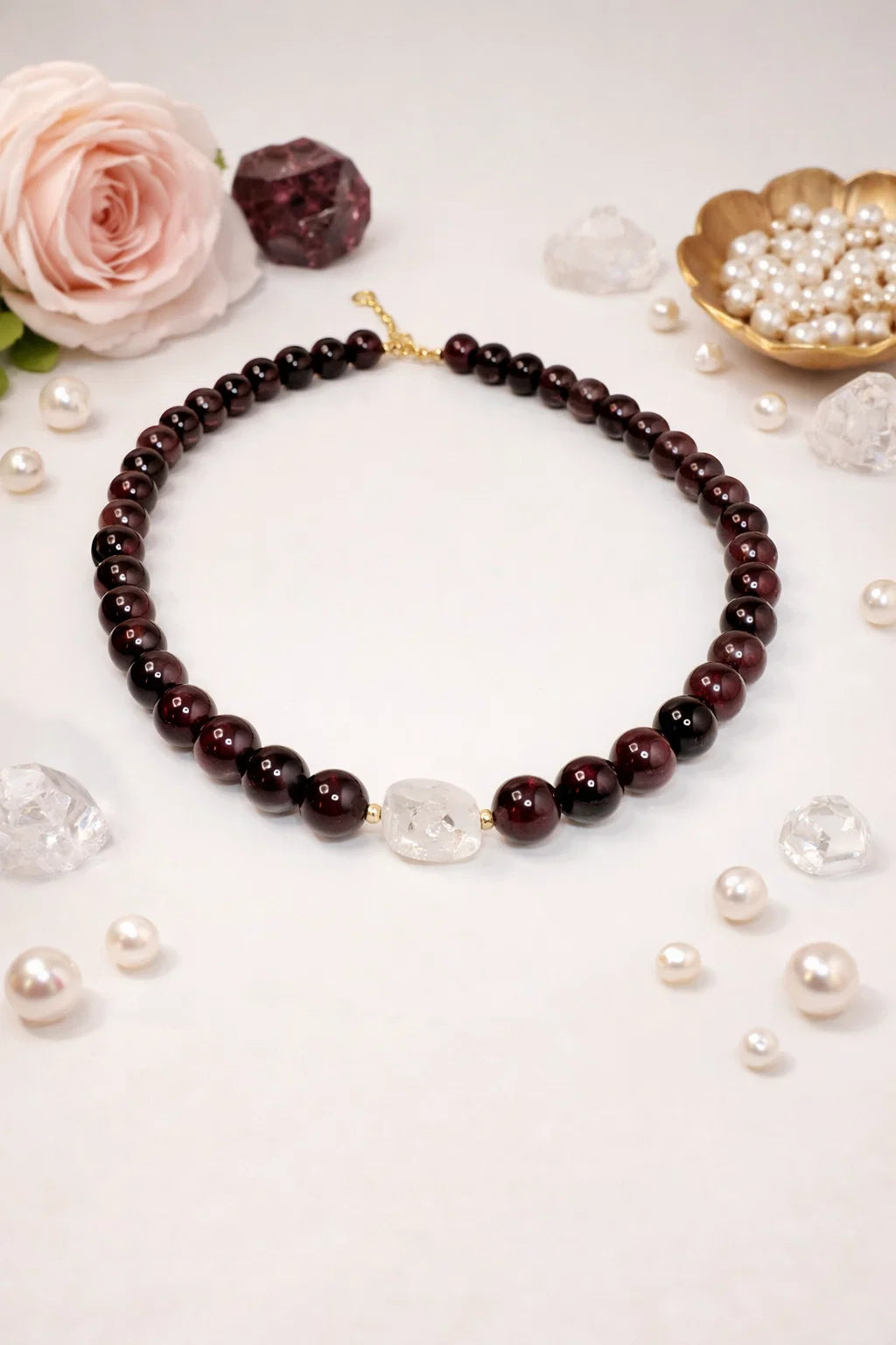 Crimson Eclipse Necklace
