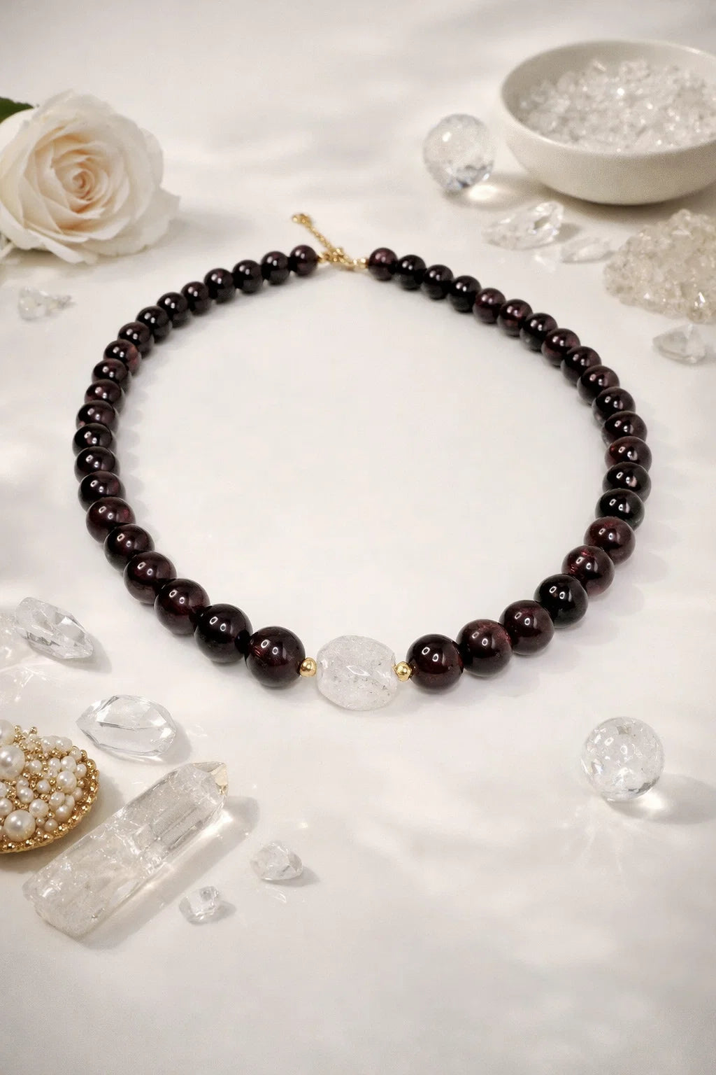 Crimson Eclipse Necklace