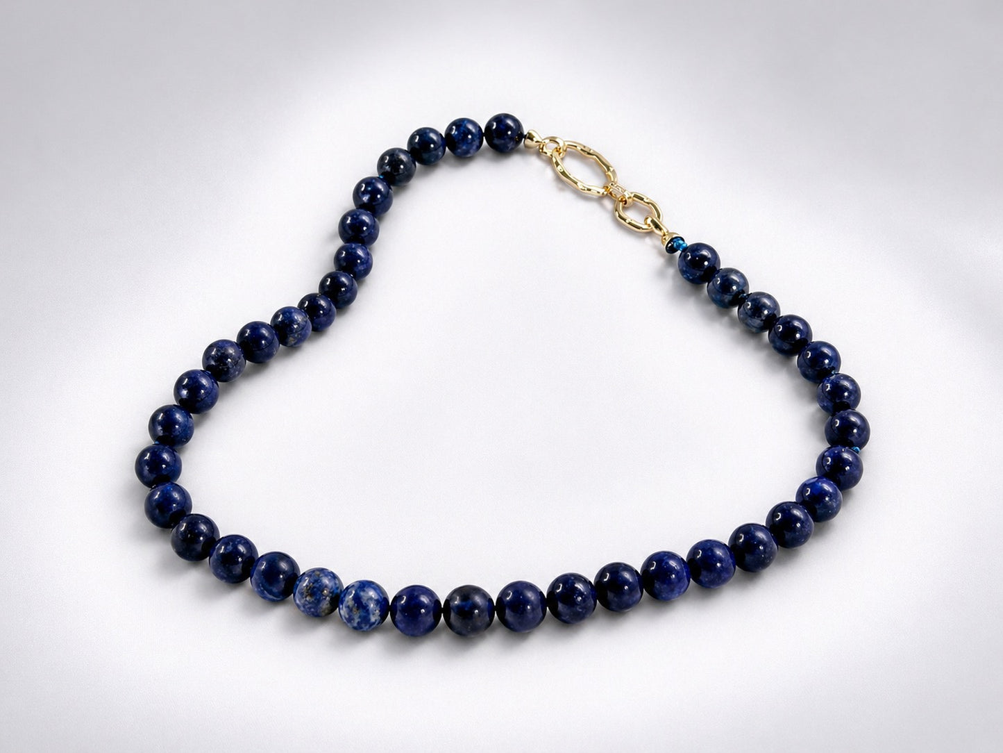 The Royal Azure Mala Necklace
