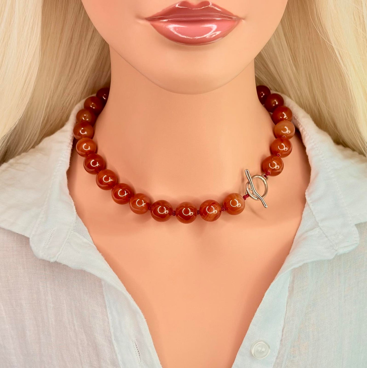 Scarlet Aura Necklace