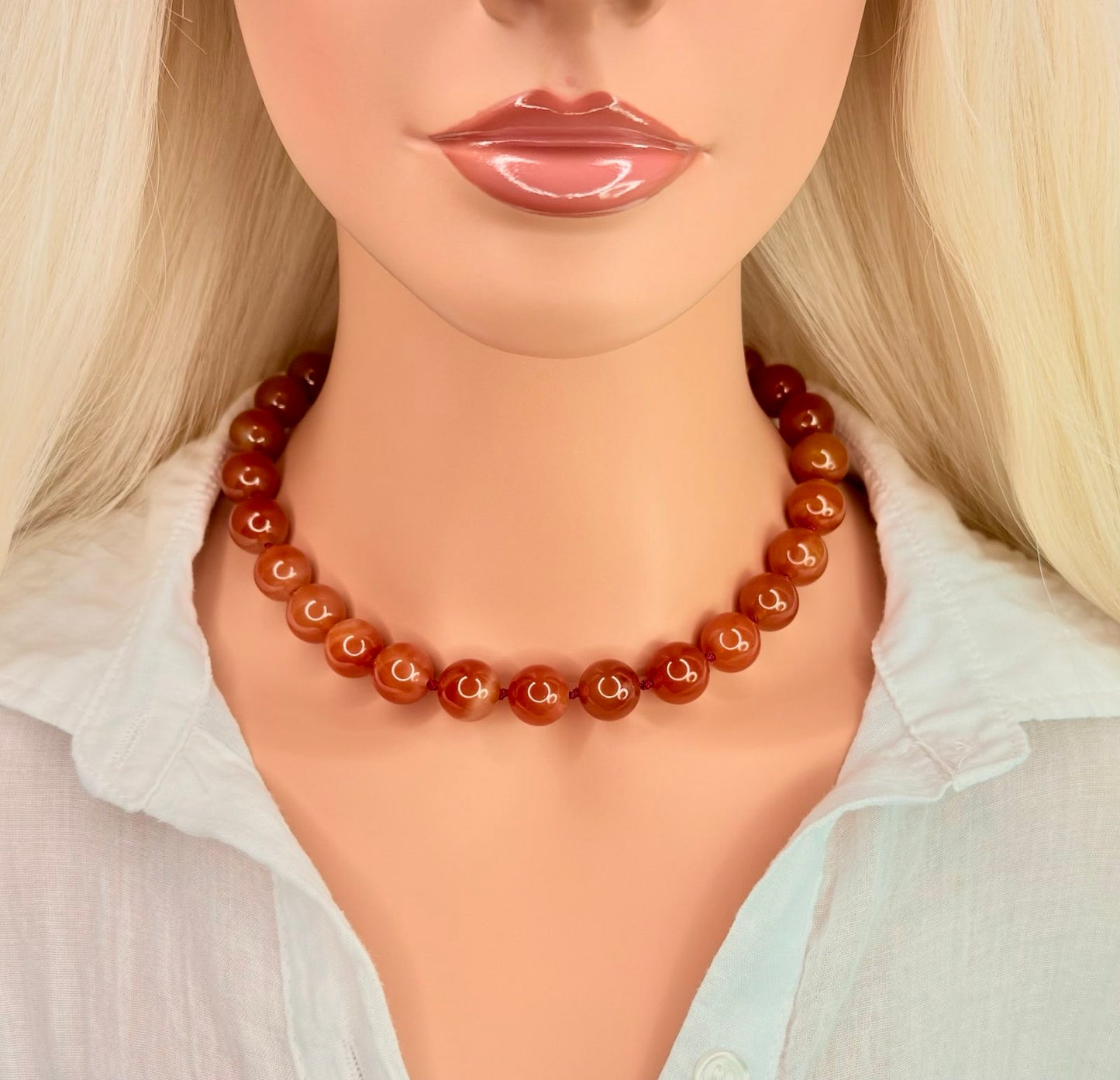 Scarlet Aura Necklace