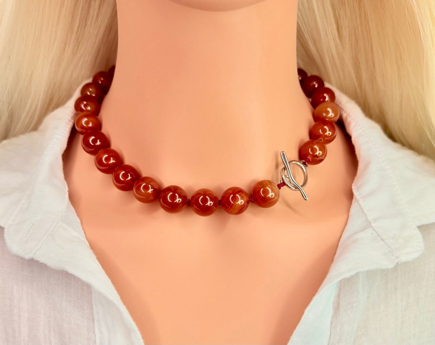 Scarlet Aura Necklace