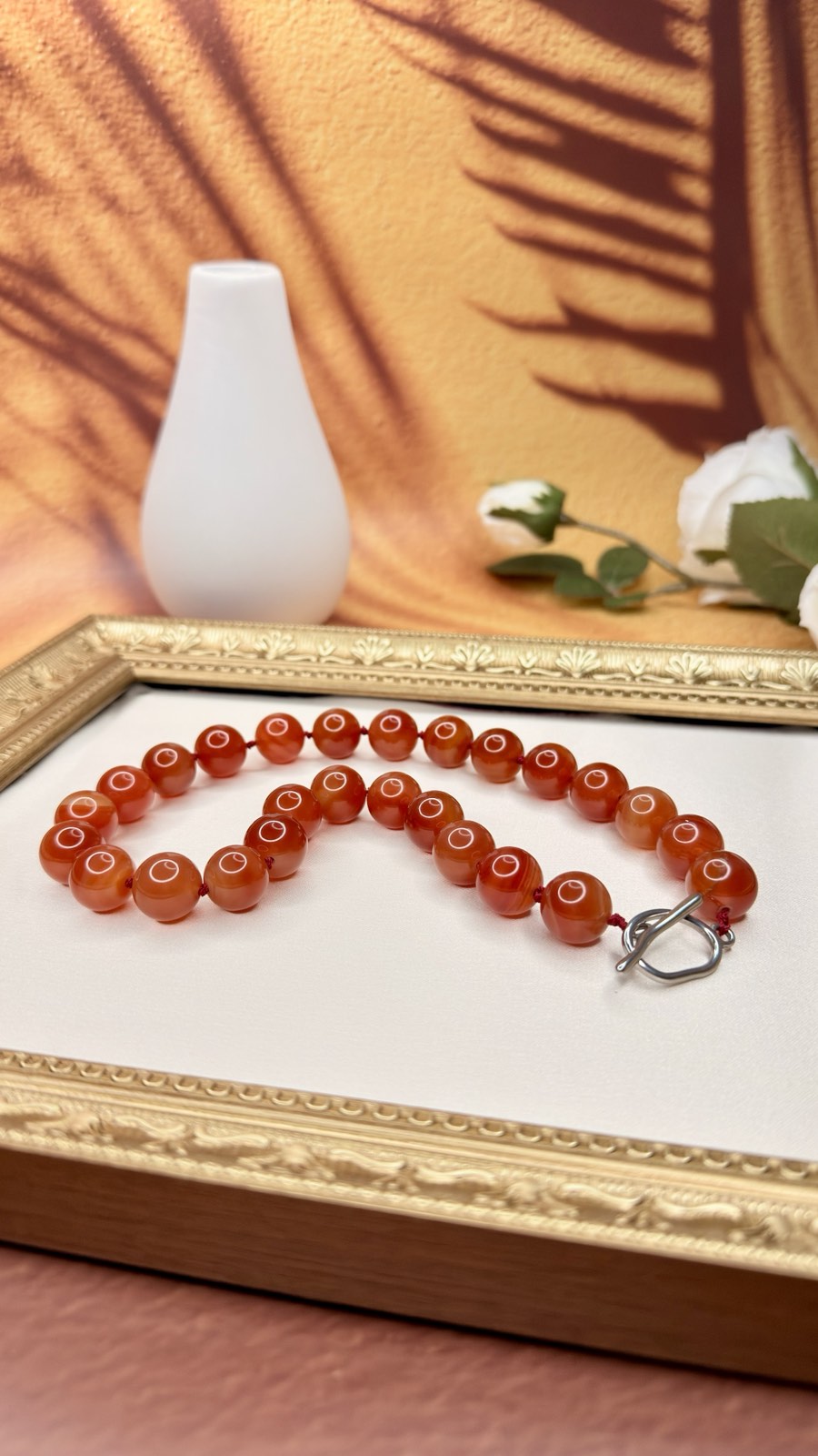 Scarlet Aura Necklace