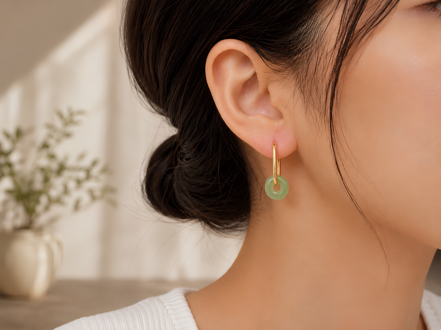 Luna Halo Hoops