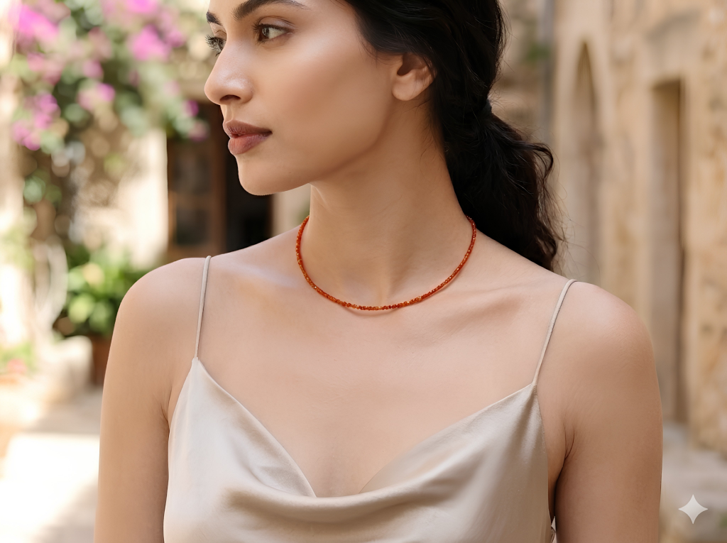 The Crimson Spark Choker