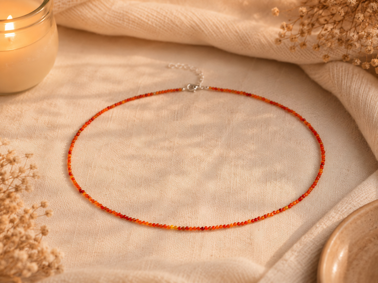The Crimson Spark Choker
