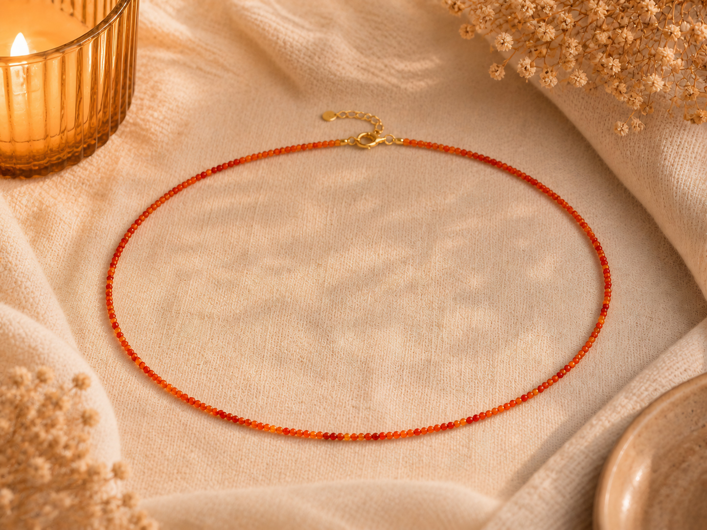 The Crimson Spark Choker