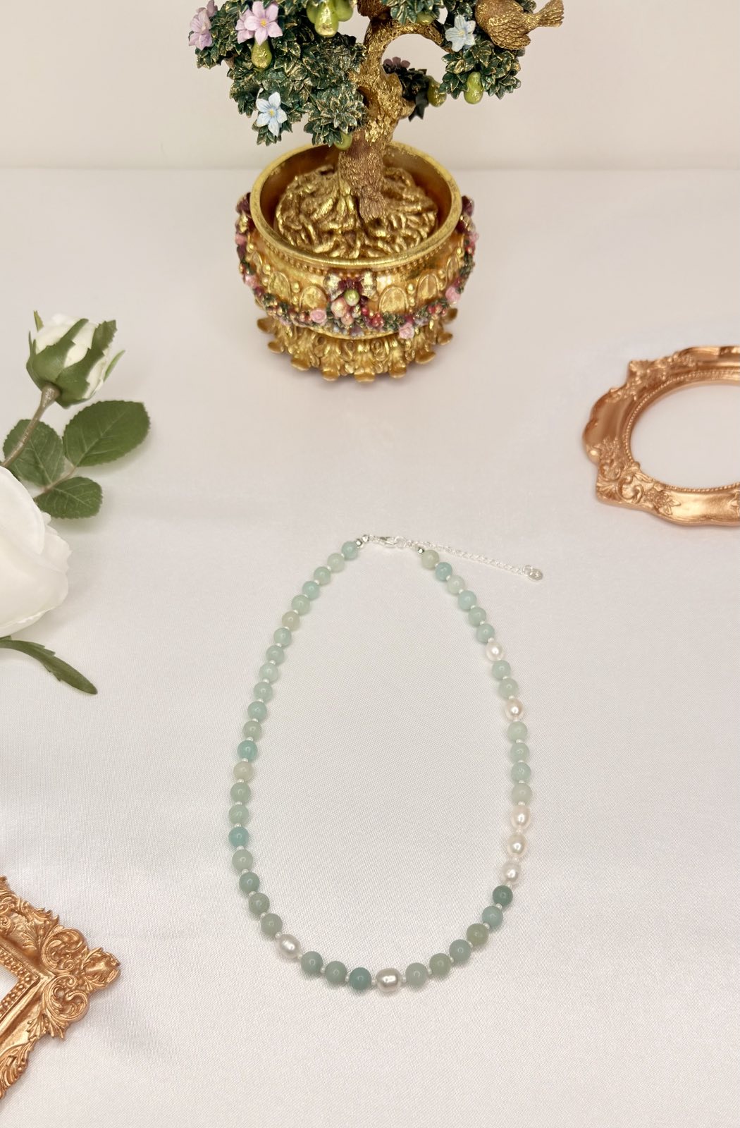 Trinity Gem Necklace