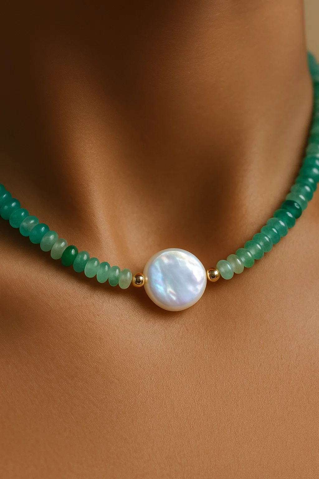 Verdantia Pearl Necklace