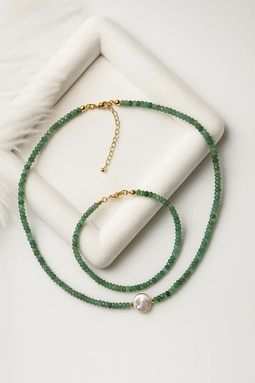 Verdantia Pearl Necklace