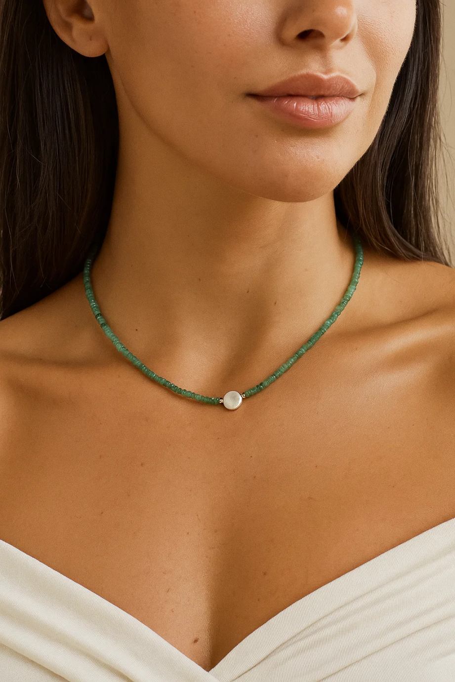 Verdantia Pearl Necklace