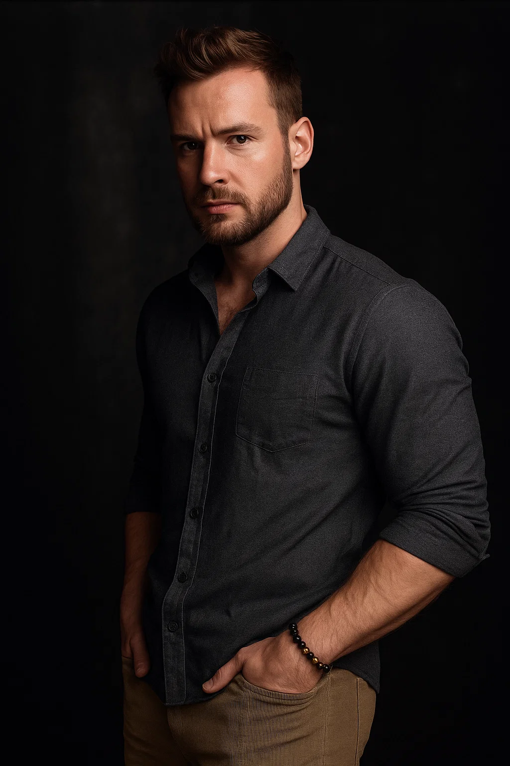 Shadow Line Bracelet