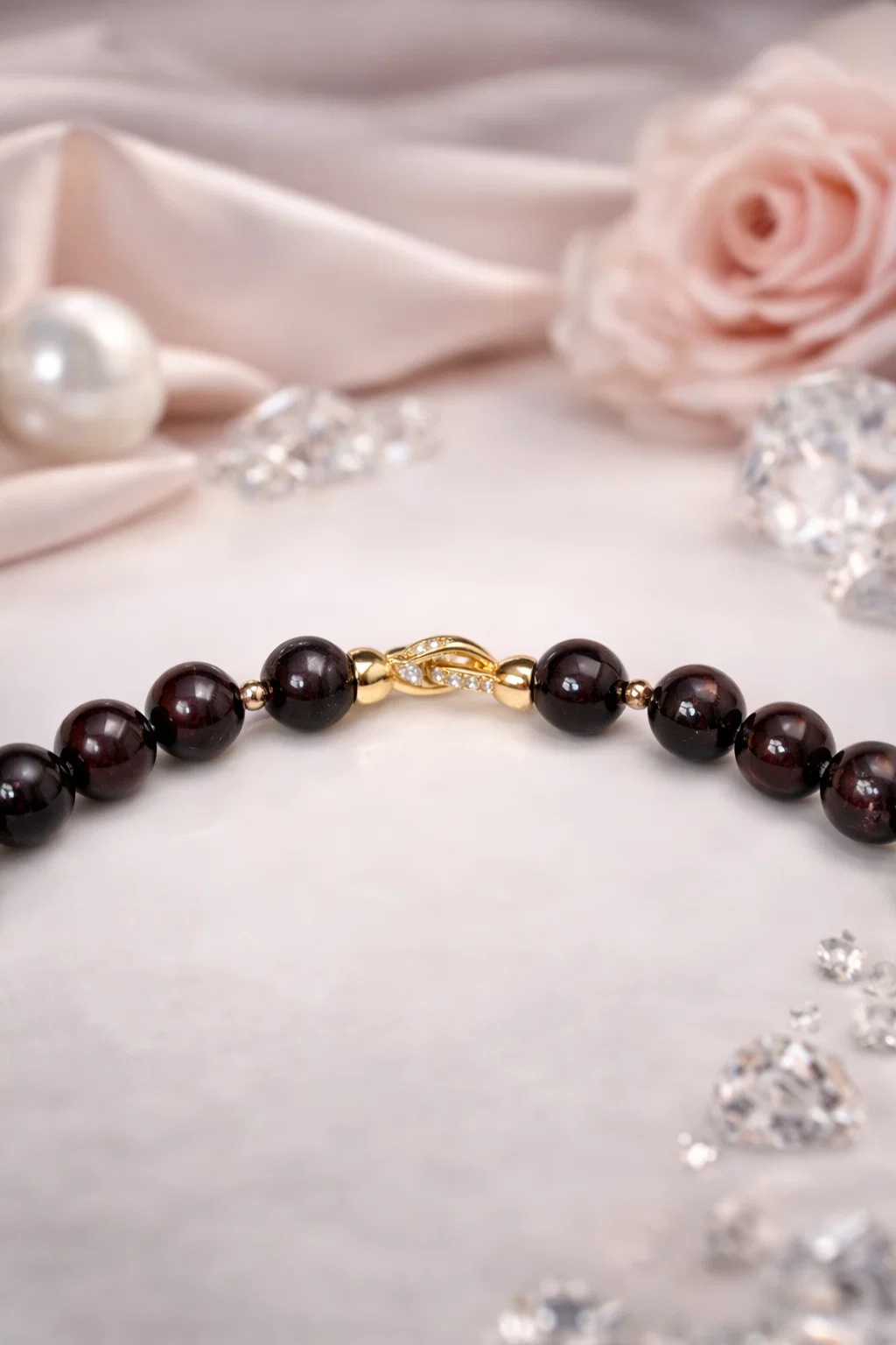 Crimson Eclipse Necklace