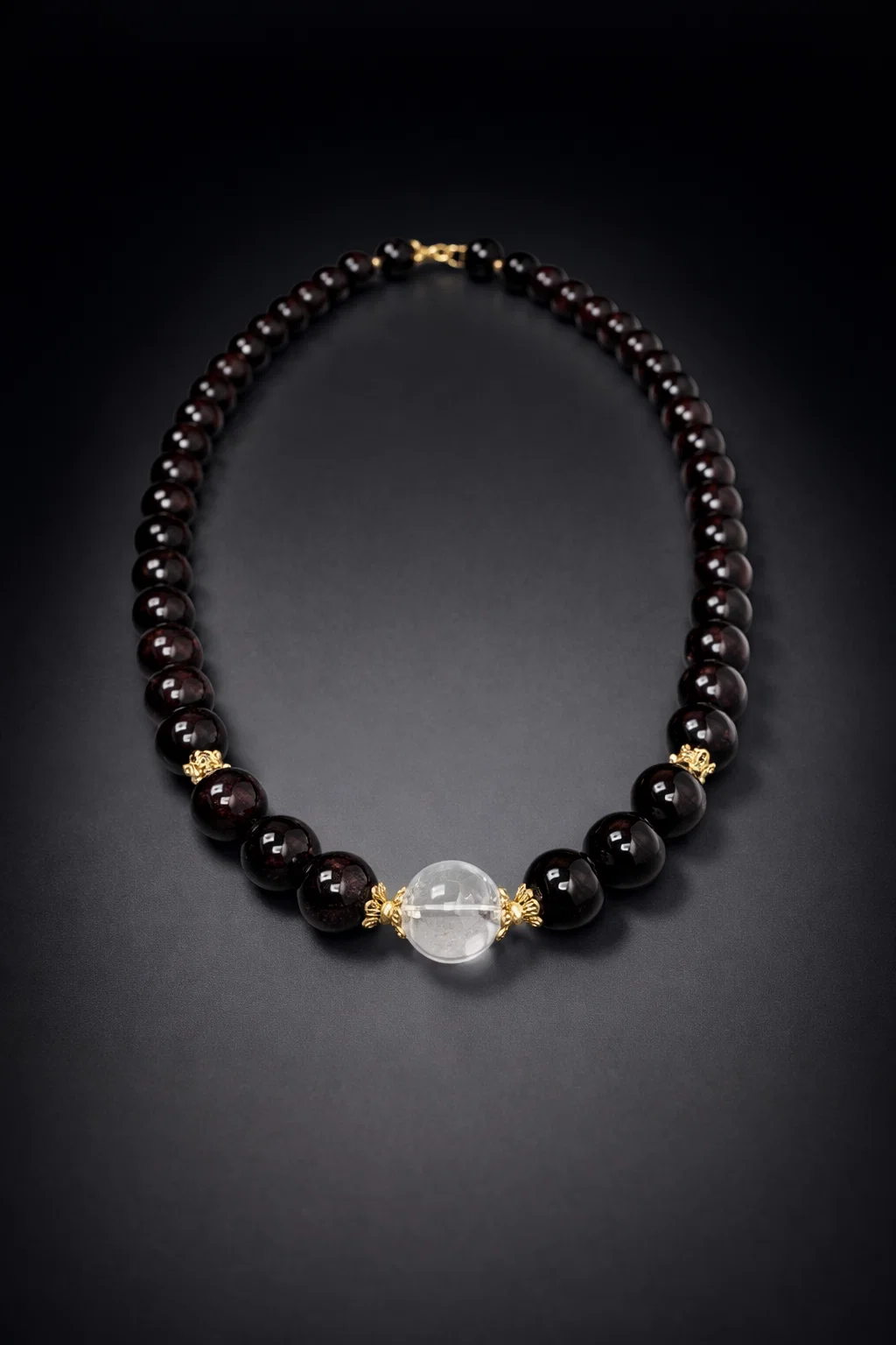 Crimson Eclipse Necklace