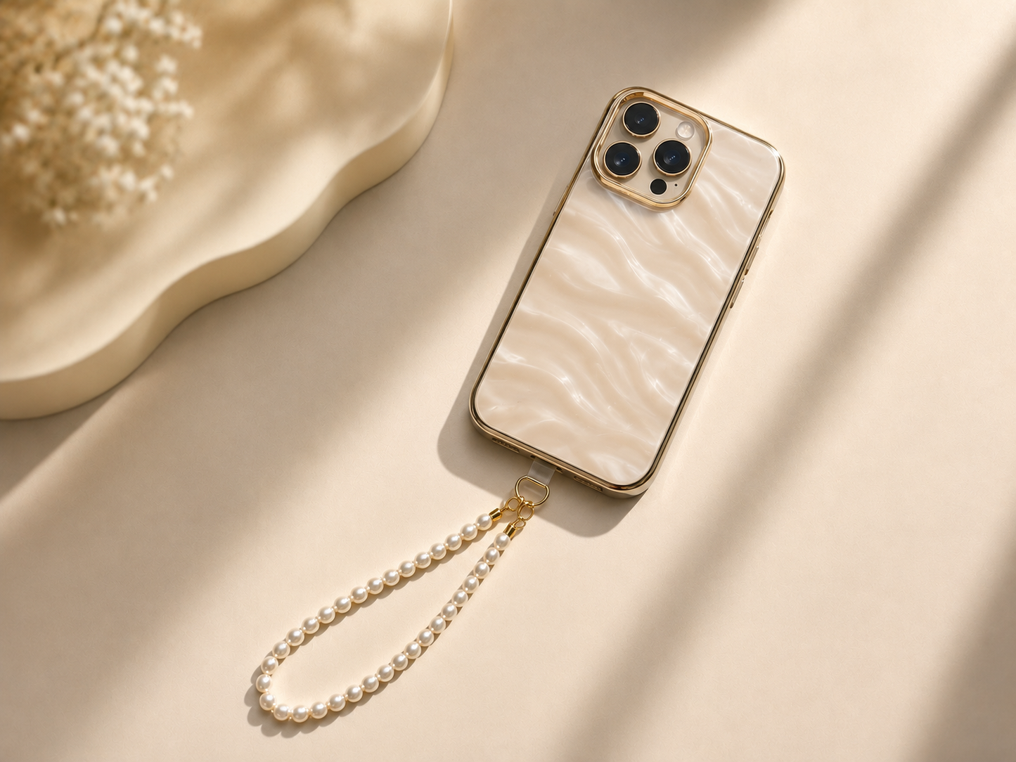LustreLink Pearl Phone Strap