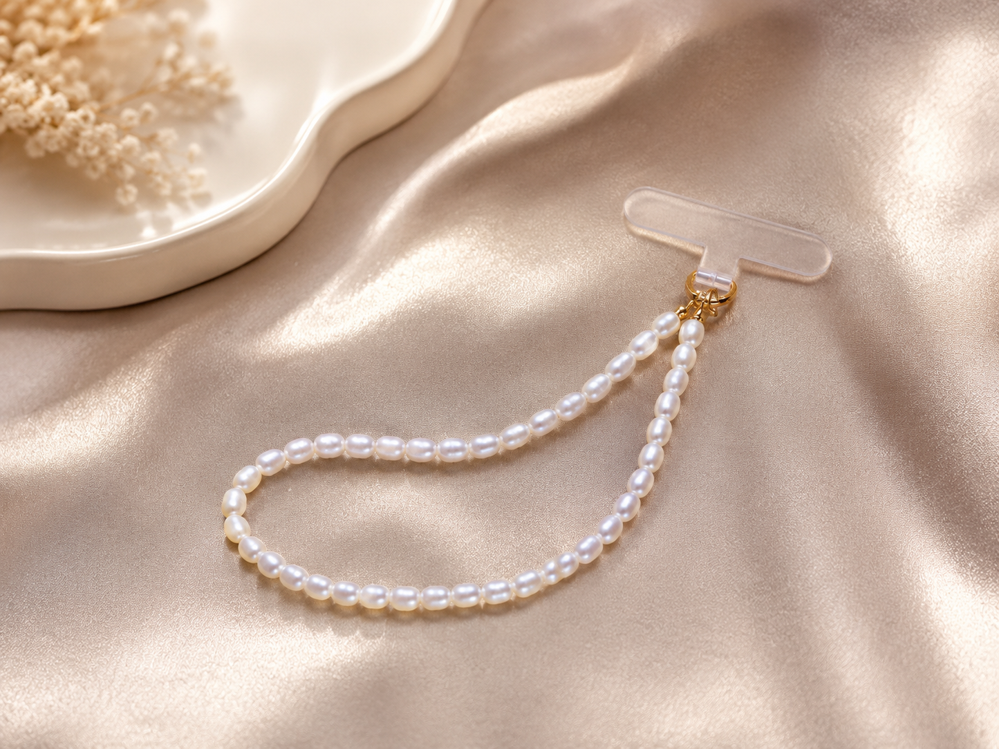 LustreLink Pearl Phone Strap