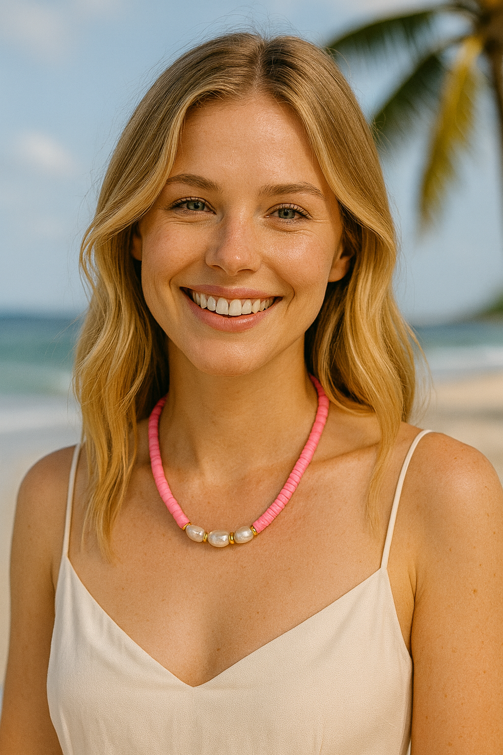 Coastal Muse Pearl Necklace