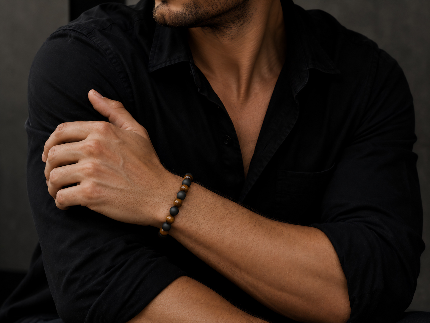 Midnight Tiger Bracelet
