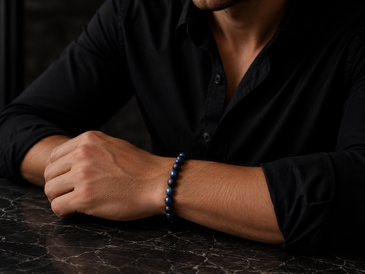 Noir Ocean Bracelet