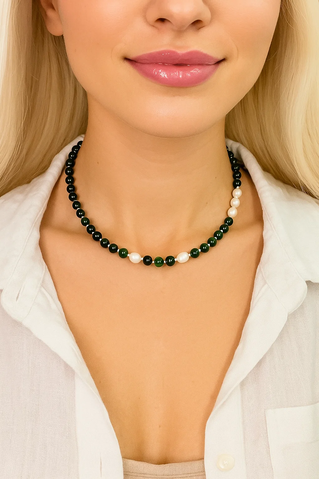 Trinity Gem Necklace