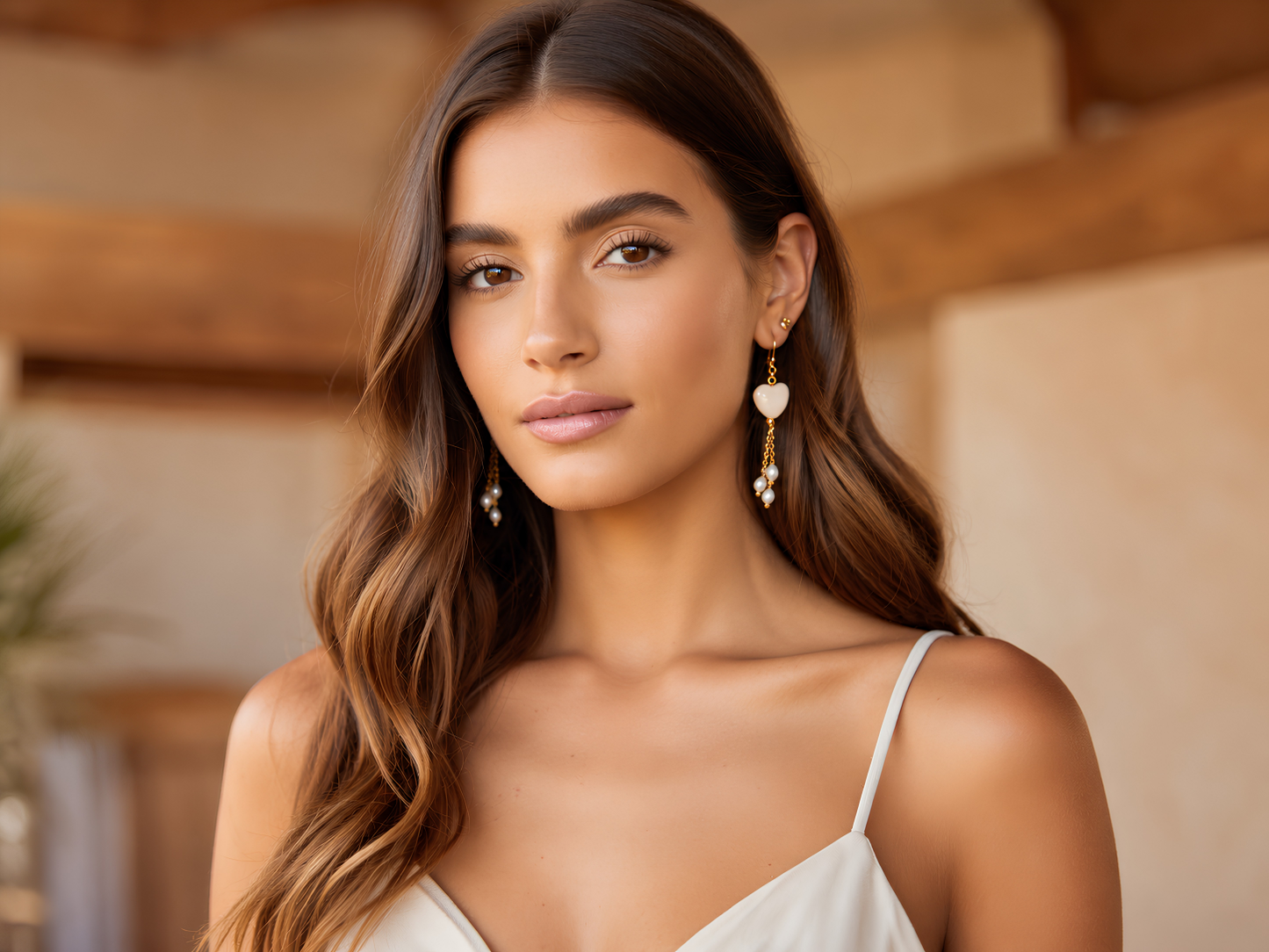 Moonlit Hearts Earrings