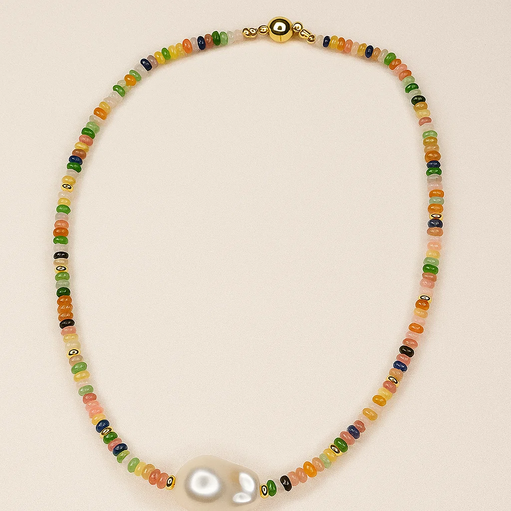 Gemstone Radiance Choker