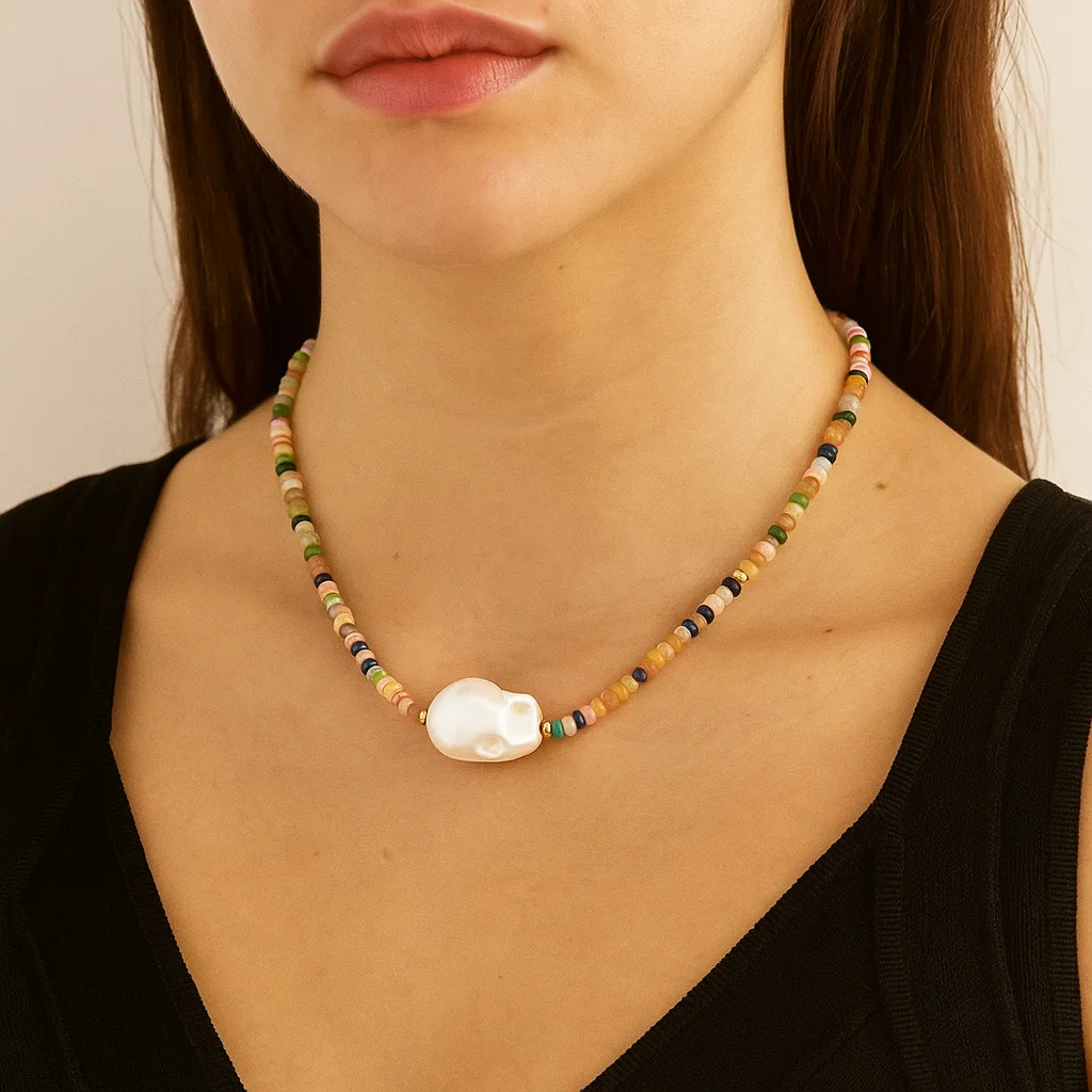 Gemstone Radiance Choker