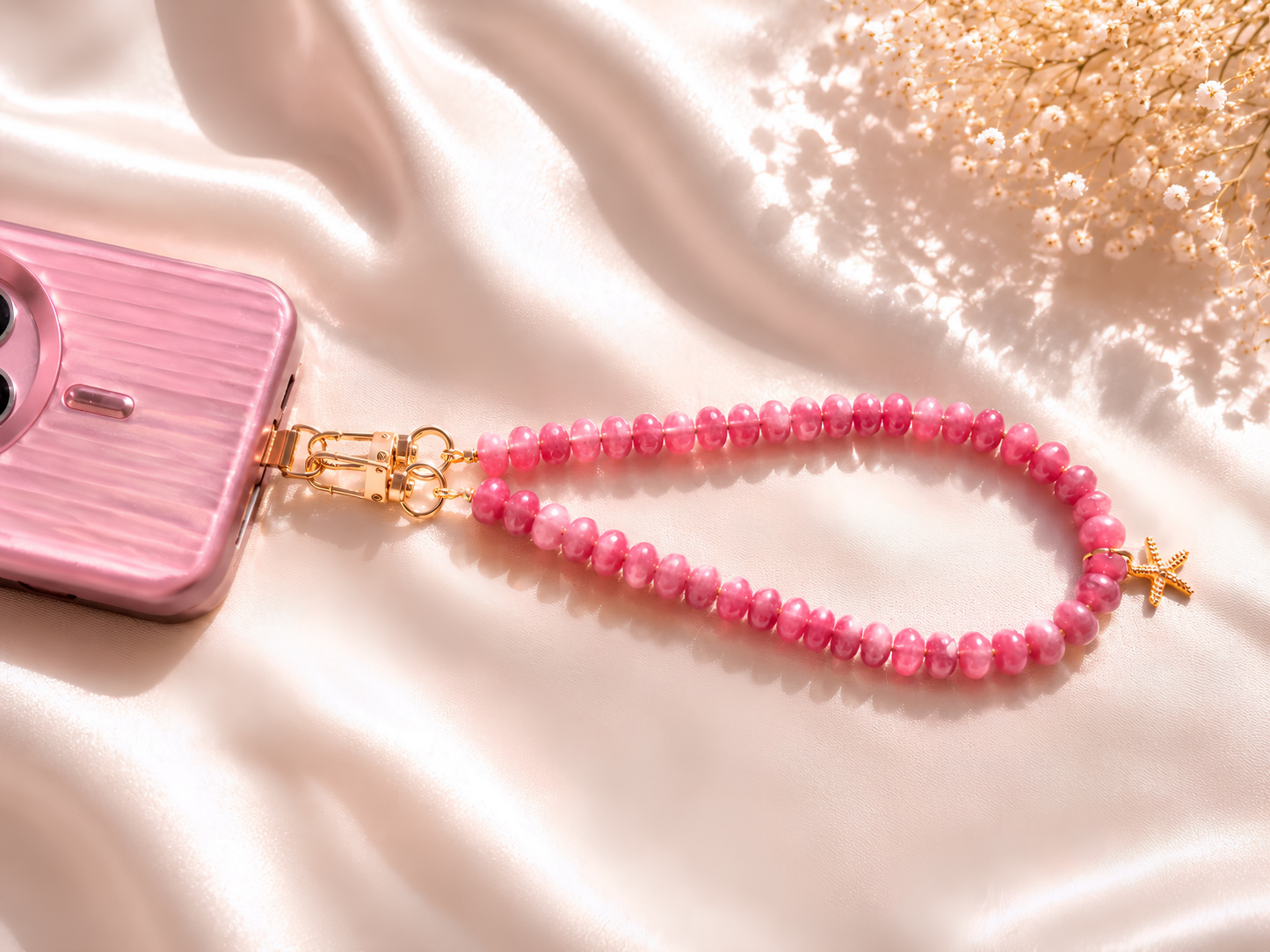Blush Tide Phone Strap