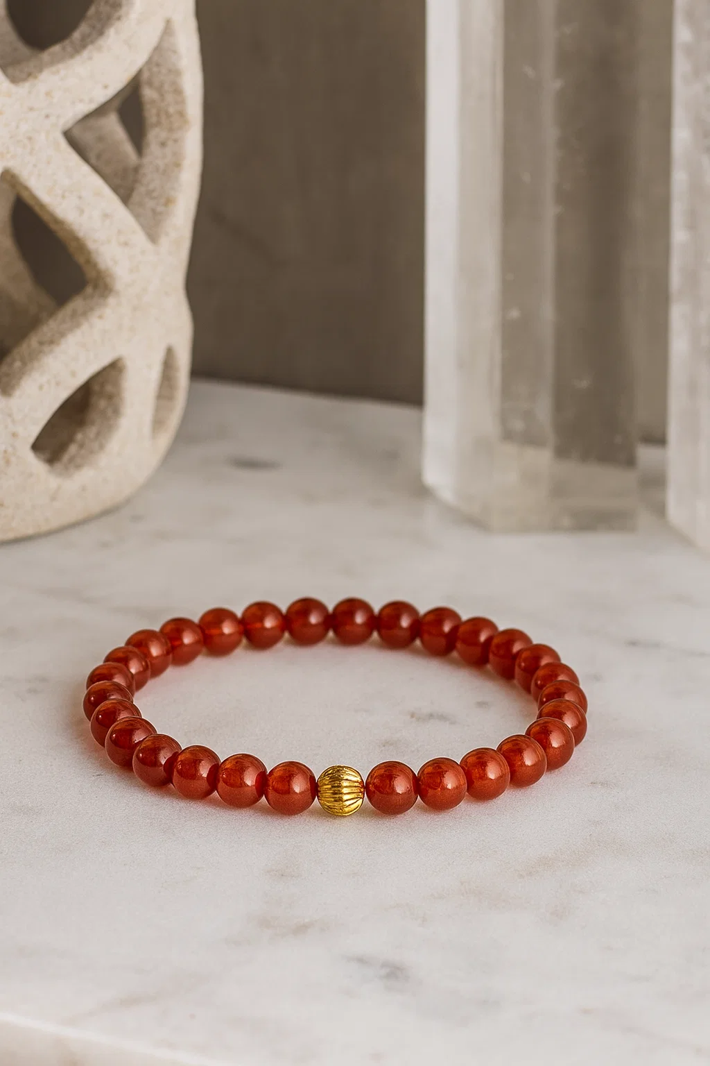 Scarlet Ember Bracelet