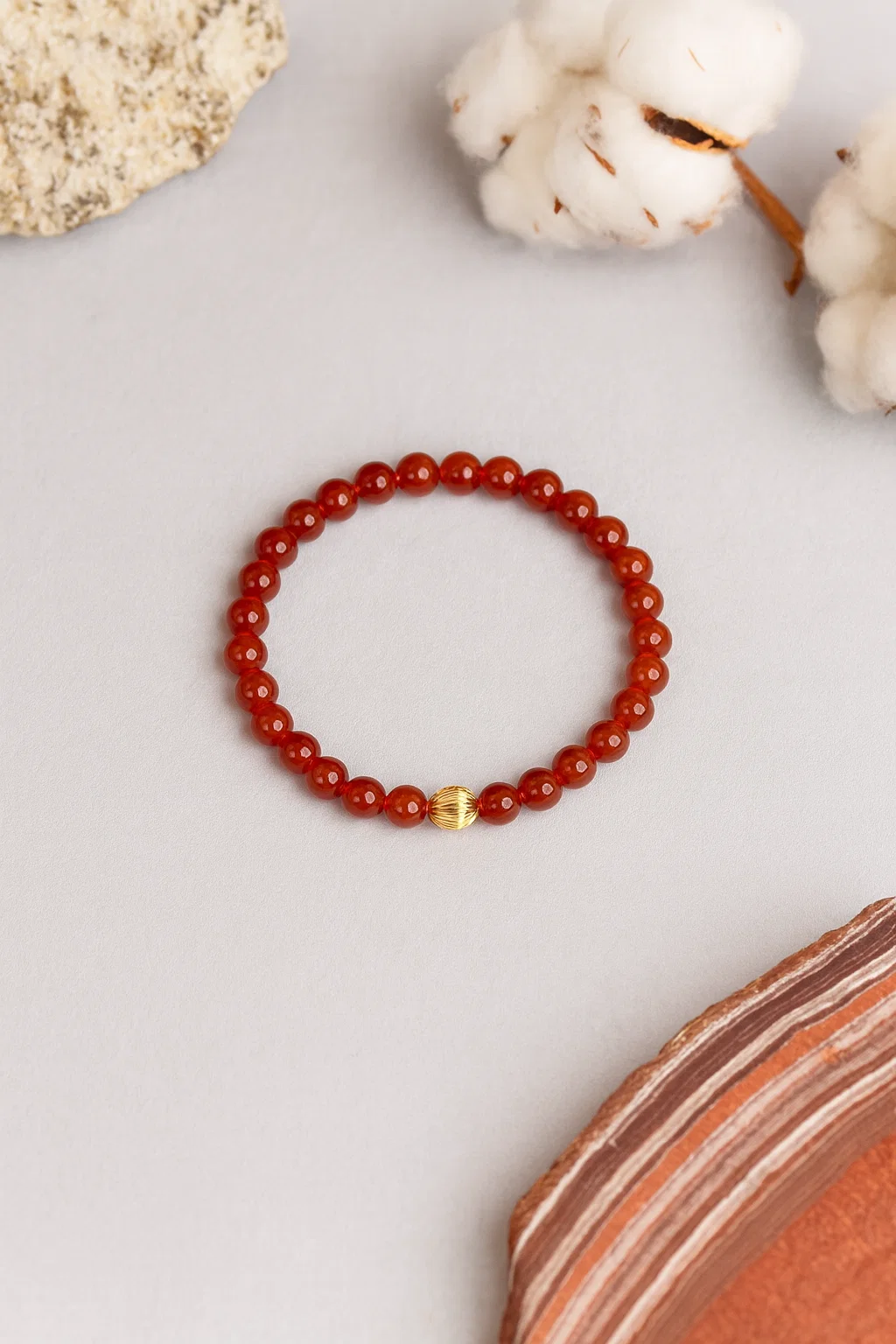 Scarlet Ember Bracelet